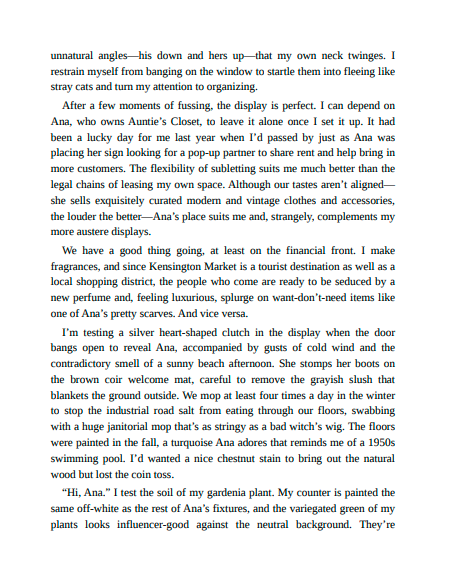 The Library of Flowers by L. C. Chu | Magical Realism Romance Fantasy PDF