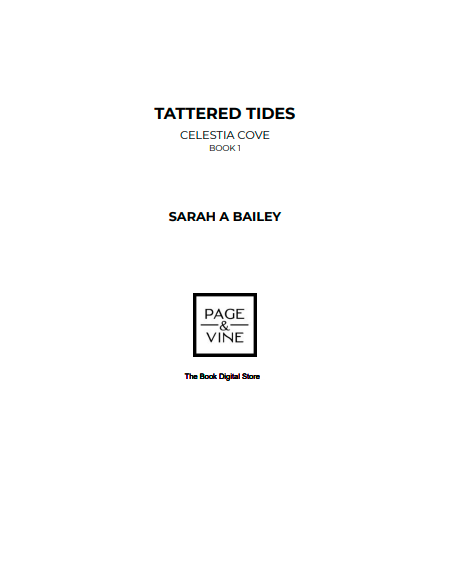 Tattered Tides by Sarah A. Bailey (Book 1) | Instant PDF Download (No Physical Book)