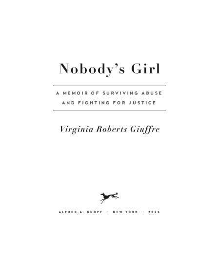 Nobody’s Girl by Virginia Roberts Giuffre | Instant PDF Download (No Physical Book)