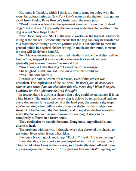 Dogs, Boys, and Other Things I’ve Cried About by Isabel Klee | Instant PDF Download (No Physical Book)