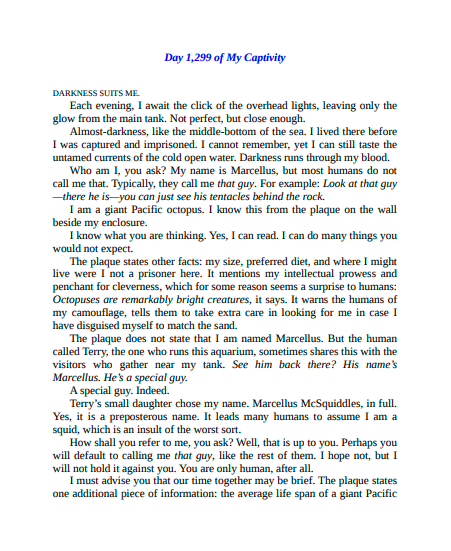 Remarkably Bright Creatures by Shelby Van Pelt | Instant PDF Download (No Physical Book)
