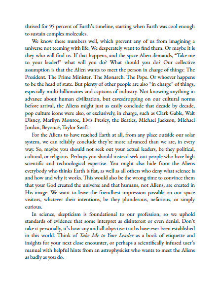 Take Me to Your Leader by Neil deGrasse Tyson | Instant PDF Download (No Physical Book)