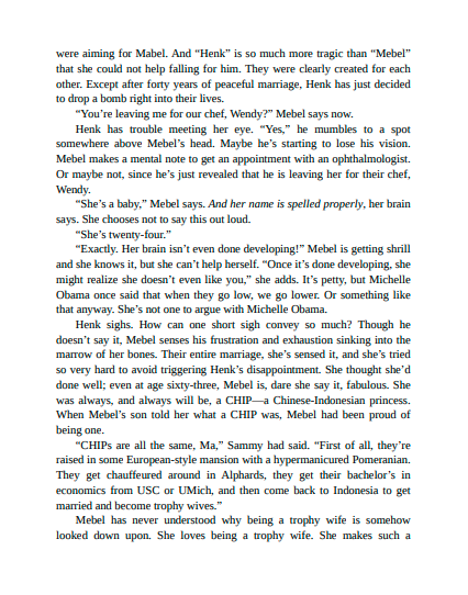 Ms. Mebel Goes Back To The Chopping Block by Jesse Q. Sutanto | Instant PDF Download