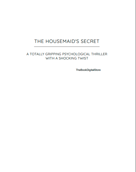 The Housemaid’s Secret by Freida McFadden (Book 2) | Instant PDF Download