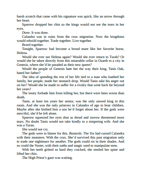 Rites of the Starling by Devney Perry (Book 2 of 3: Shield of Sparrows) | Instant PDF Download (No Physical Book)