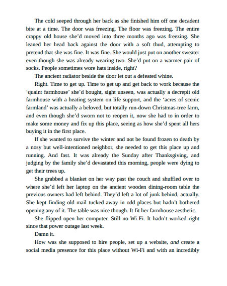 The Christmas Tree Farm by Laurie Gilmore (Book 3 of 6: Dream Harbor) | Instant PDF Download (No Physical Book)