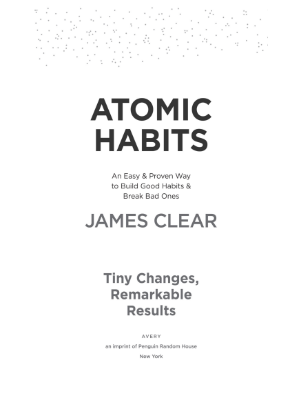 Atomic Habits by James Clear | Instant PDF Download (No Physical Book)