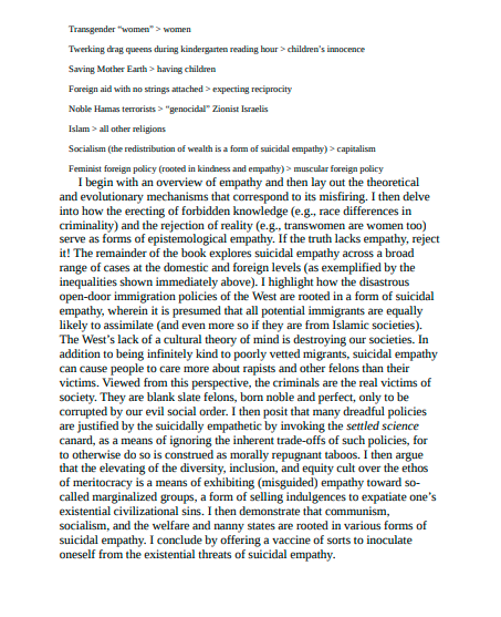 Suicidal Empathy by Gad Saad | Instant PDF Download (No Physical Book)