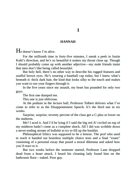 The Deal by Elle Kennedy (Book 1 of 5: Off-Campus) | Instant PDF Download (No Physical Book)
