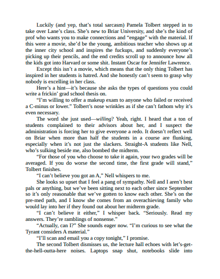 The Deal by Elle Kennedy (Book 1 of 5: Off-Campus) | Instant PDF Download (No Physical Book)