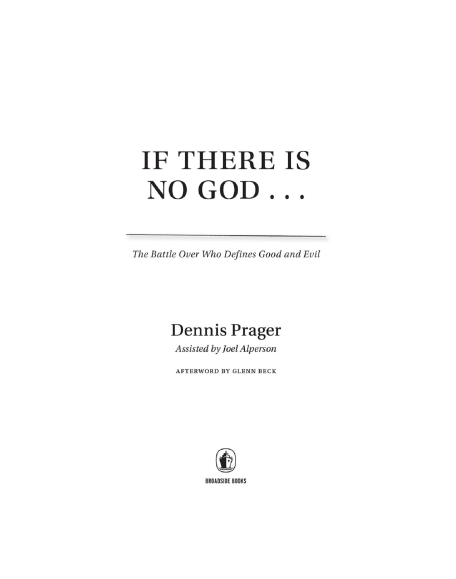 If There Is No God by Dennis Prager | Instant PDF Download (No Physical Book)