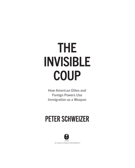 The Invisible Coup by Peter Schweizer | Instant PDF Download (No Physical Book)