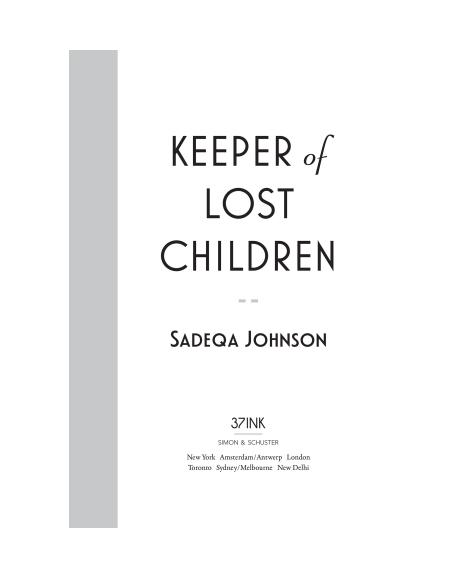 Keeper of Lost Children by Sadeqa Johnson | Instant PDF Download (No Physical Book)
