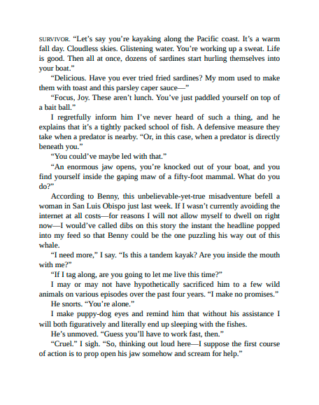 This Story Might Save Your Life by Tiffany Crum | Instant PDF Download (No Physical Book)