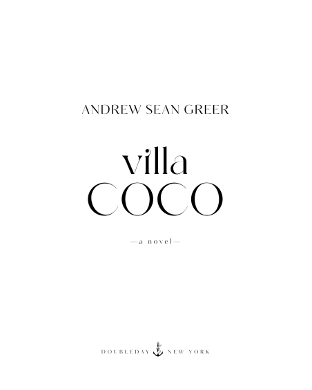 Villa Coco by Andrew Sean Greer | Instant PDF Download (No Physical Book)