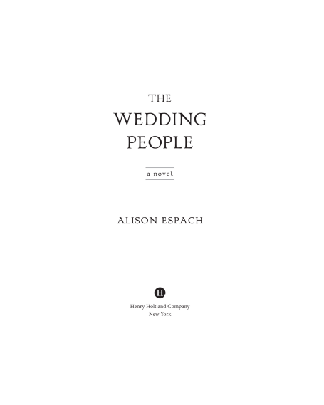 The Wedding People by Alison Espach | Instant PDF Download (No Physical Book)