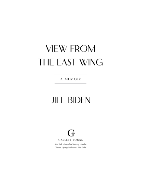 View from the East Wing: A Memoir by Jill Biden | Instant PDF Download (No Physical Book)