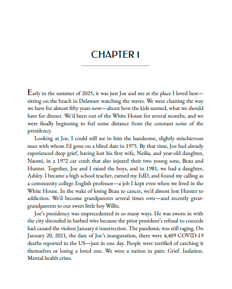 View from the East Wing: A Memoir by Jill Biden | Instant PDF Download (No Physical Book)