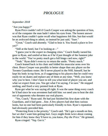 Tough Guy by Rachel Reid (Book 3 of 7: Game Changers) | Instant PDF Download (No Physical Book)