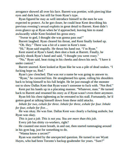 Tough Guy by Rachel Reid (Book 3 of 7: Game Changers) | Instant PDF Download (No Physical Book)