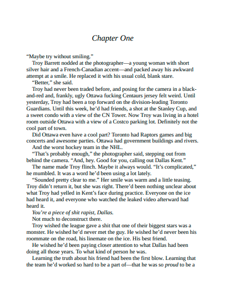 Role Model by Rachel Reid (Book 5 of 7: Game Changers) | Instant PDF Download (No Physical Book)