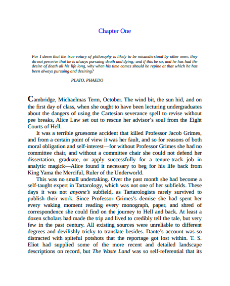 Katabasis by R.F. Kuang | Instant PDF Download (No Physical Book)