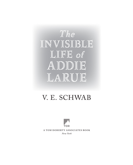 The Invisible Life of Addie LaRue by V.E. Schwab | Instant PDF Download (No Physical Book)