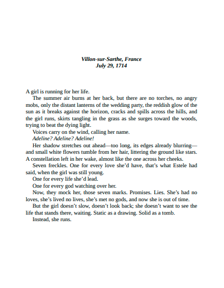 The Invisible Life of Addie LaRue by V.E. Schwab | Instant PDF Download (No Physical Book)
