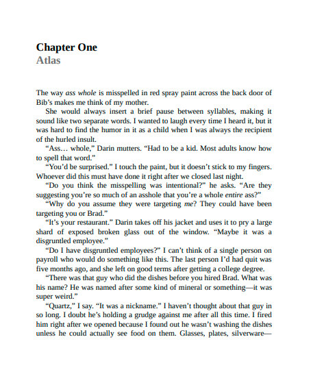 It Starts with Us by Colleen Hoover (Book 2 of 2: It Ends with Us) | Instant PDF Download (No Physical Book)