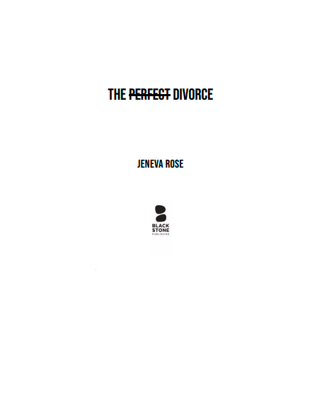The Perfect Divorce by Jeneva Rose | Instant PDF Download (No Physical Book)