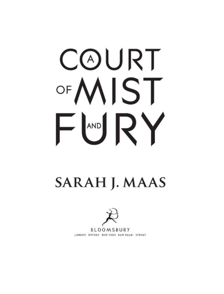 A Court of Mist and Fury by Sarah J. Maas (Book 2 of 7: A Court of Thorns and Roses) | Instant PDF Download (No Physical Book)