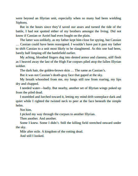 A Court of Wings and Ruin by Sarah J. Maas (Book 3 of 7: A Court of Thorns and Roses) | Instant PDF Download (No Physical Book)