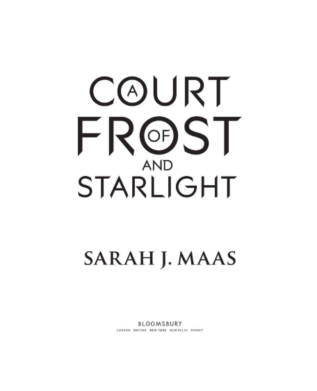 A Court of Frost and Starlight by Sarah J. Maas (Book 4 of 7: A Court of Thorns and Roses) | Instant PDF Download (No Physical Book)