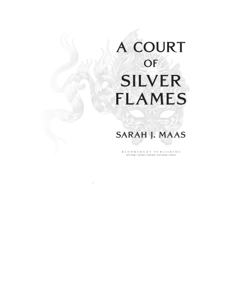 A Court of Silver Flames by Sarah J. Maas (Book 5 of 7: A Court of Thorns and Roses) | Instant PDF Download (No Physical Book)