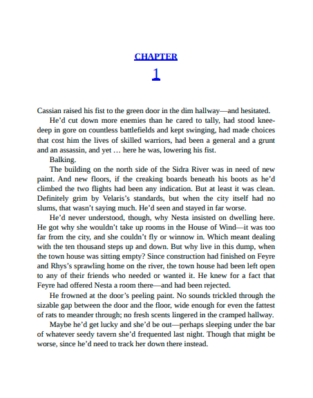 A Court of Silver Flames by Sarah J. Maas (Book 5 of 7: A Court of Thorns and Roses) | Instant PDF Download (No Physical Book)