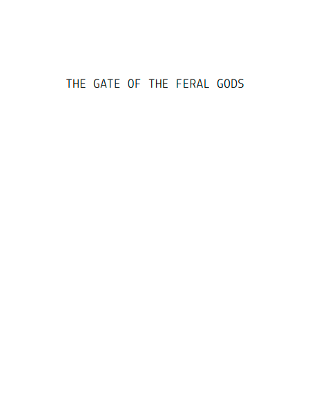 The Gate of the Feral Gods by Matt Dinniman (Book 4 of 8: Dungeon Crawler Carl) | Instant PDF Download (No Physical Book)