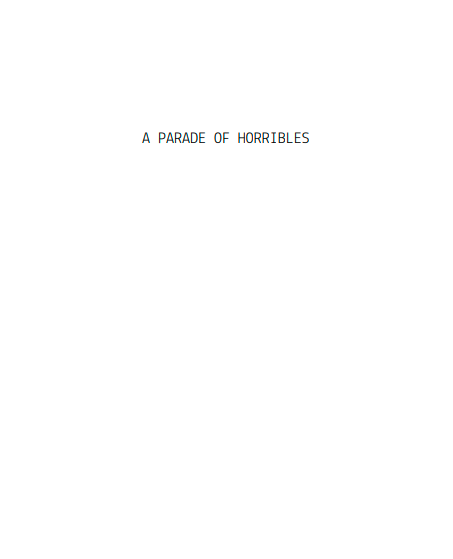 A Parade of Horribles by Matt Dinniman (Book 8 of 8: Dungeon Crawler Carl) | Instant PDF Download (No Physical Book)