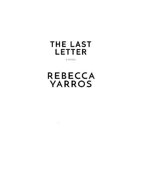 The Last Letter by Rebecca Yarros | Instant PDF Download (No Physical Book)