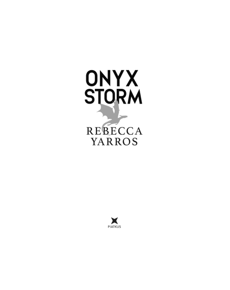 Onyx Storm by Rebecca Yarros (Book 3 of 3: The Empyrean) | Instant PDF Download (No Physical Book)