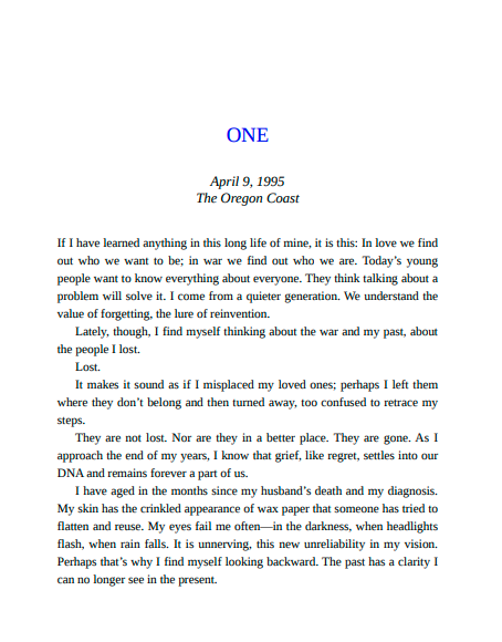 The Nightingale by Kristin Hannah | Instant PDF Download (No Physical Book)