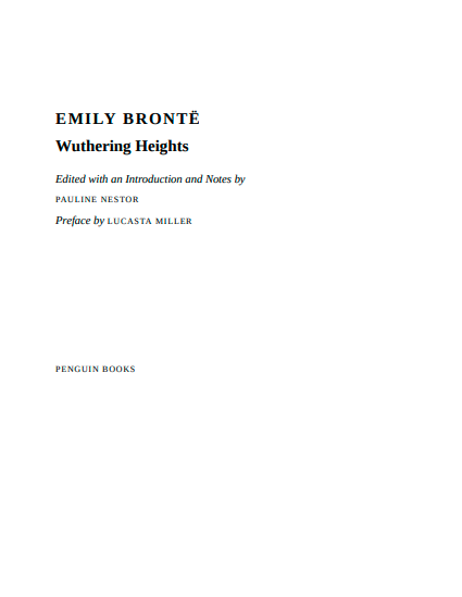 Wuthering Heights by Emily Brontë | Instant PDF Download (No Physical Book)