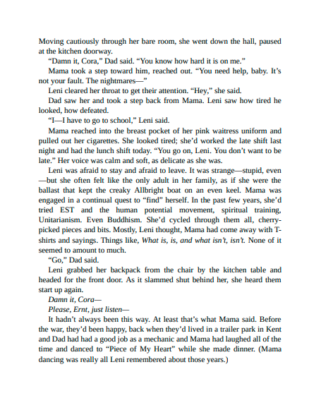 The Great Alone by Kristin Hannah | Instant PDF Download (No Physical Book)