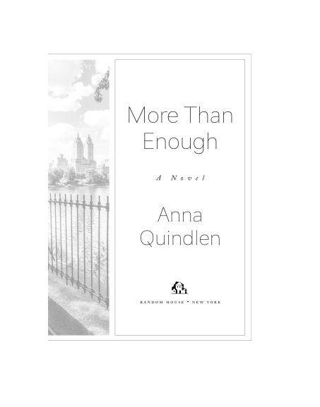 More Than Enough by Anna Quindlen | Instant PDF Download (No Physical Book)