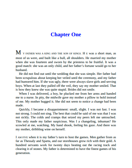 The Song of Achilles by Madeline Miller | Instant PDF Download (No Physical Book)