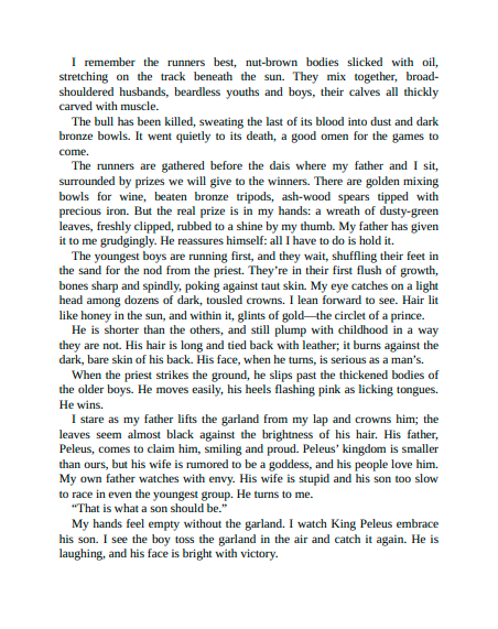 The Song of Achilles by Madeline Miller | Instant PDF Download (No Physical Book)