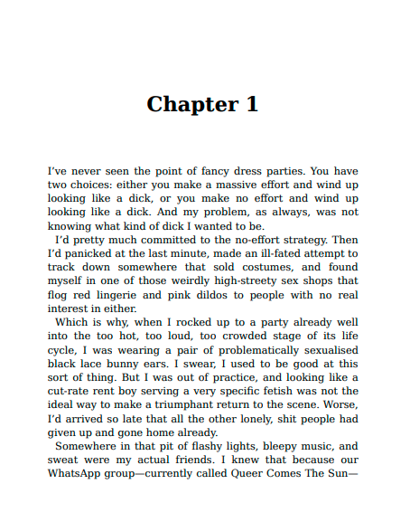 Boyfriend Material by Alexis Hall (Book 1 of 3: London Calling) | Instant PDF Download (No Physical Book)