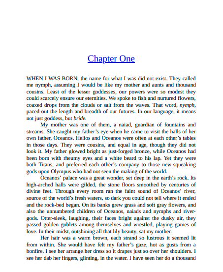 Circe by Madeline Miller | Instant PDF Download (No Physical Book)