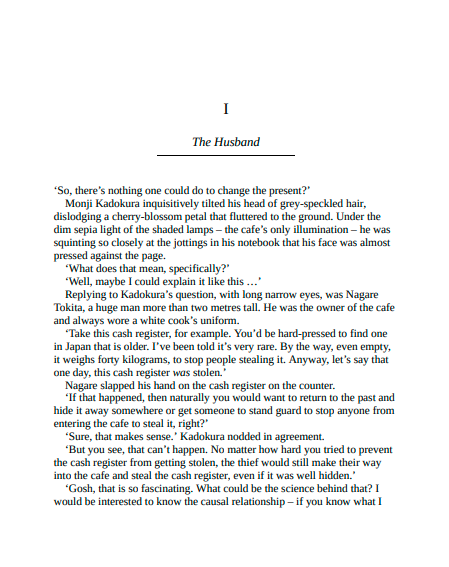 Before We Say Goodbye by Toshikazu Kawaguchi (Book 4 of 6: Before the Coffee Gets Cold) | Instant PDF Download (No Physical Book)