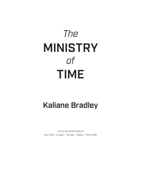 The Ministry of Time by Kaliane Bradley | Instant PDF Download (No Physical Book)