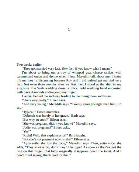 The Housewife by Natalie Barelli | Instant PDF Download (No Physical Book)